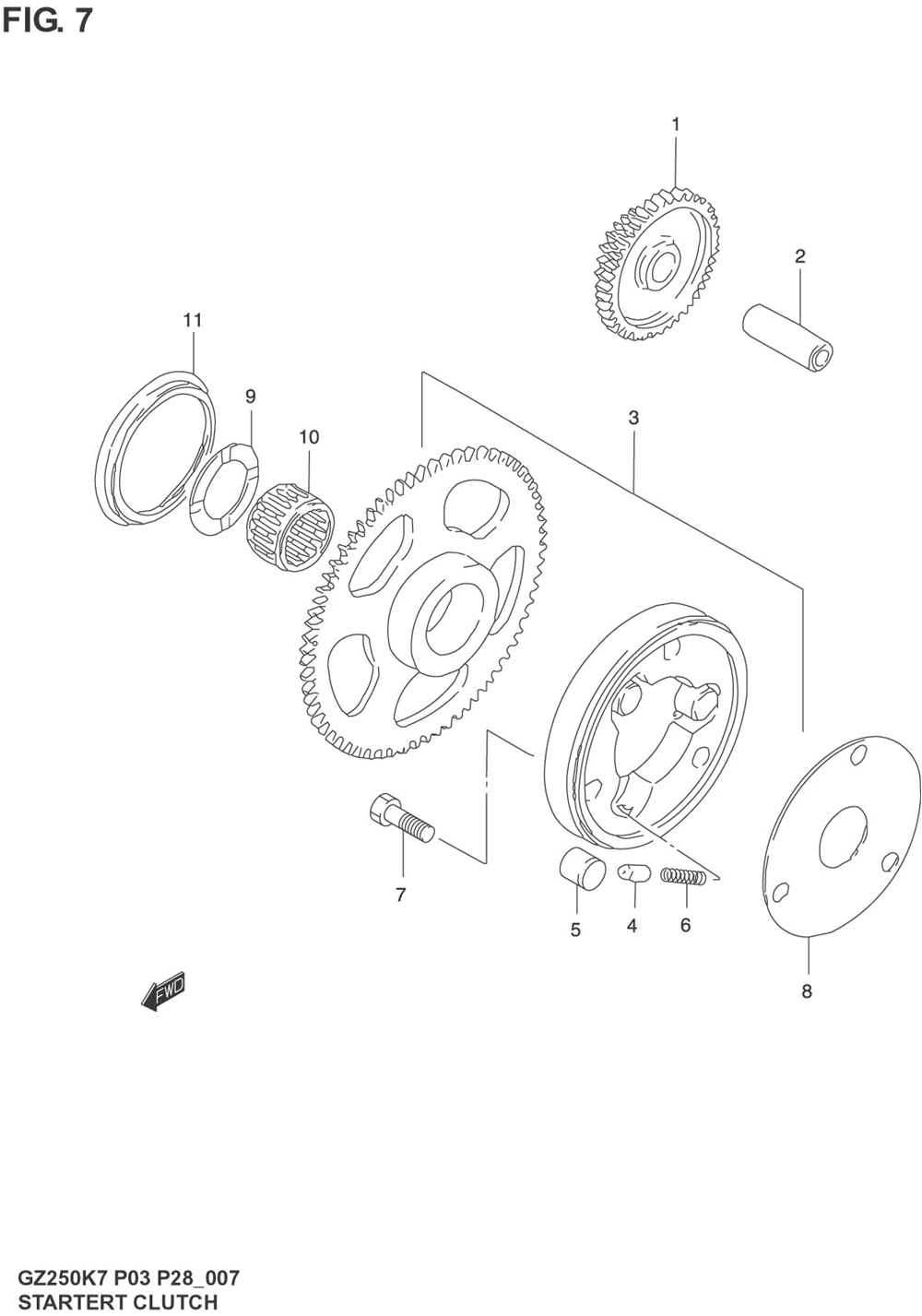 Starter clutch