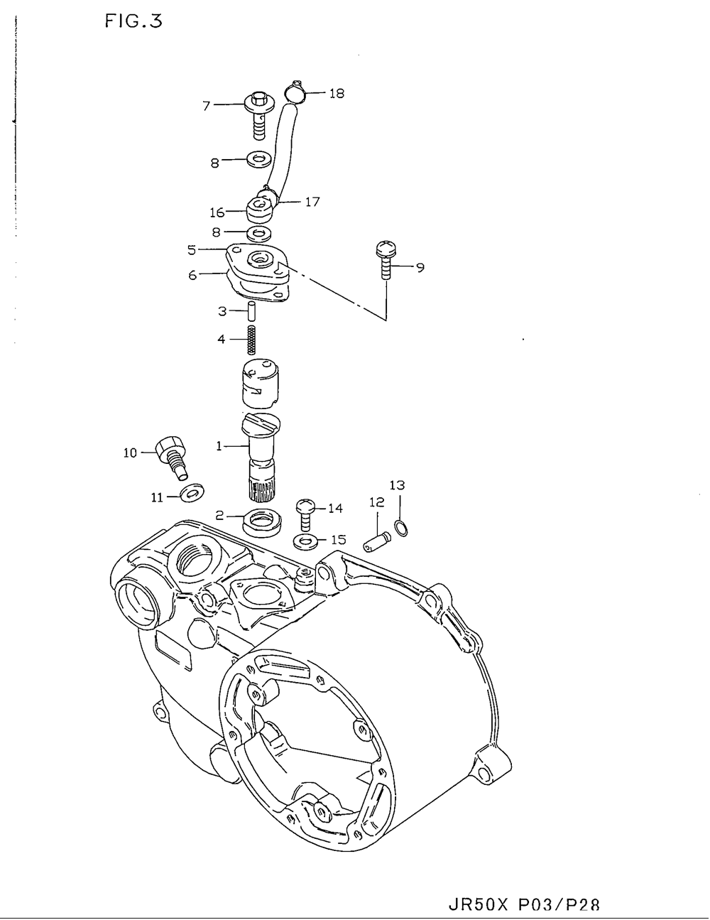 Clutch cover - oil pump