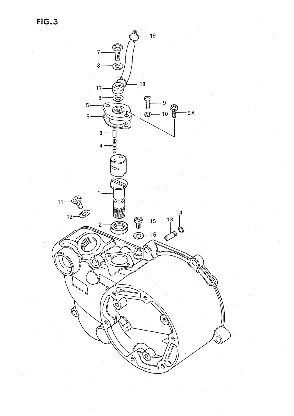 Clutch cover - oil pump