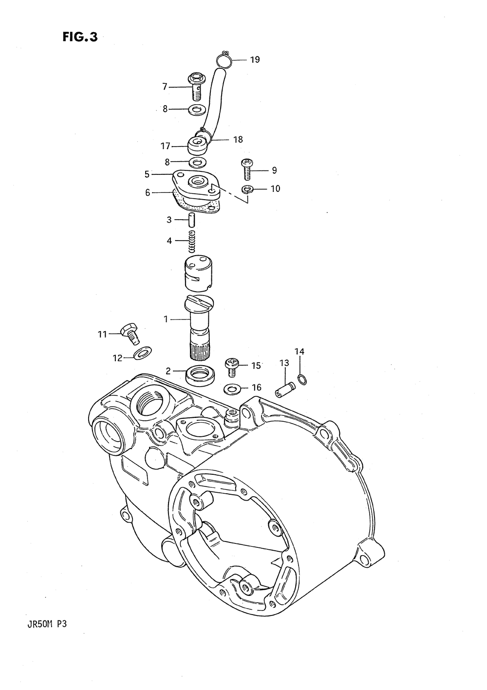 Clutch cover - oil pump