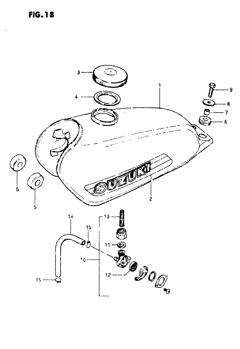 Fuel tank (jr50x)