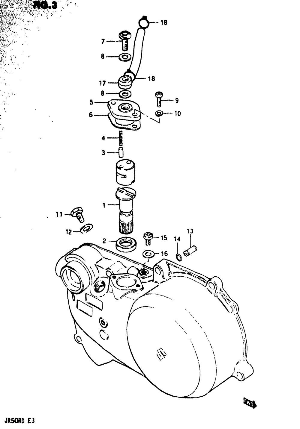 Clutch cover - oil pump