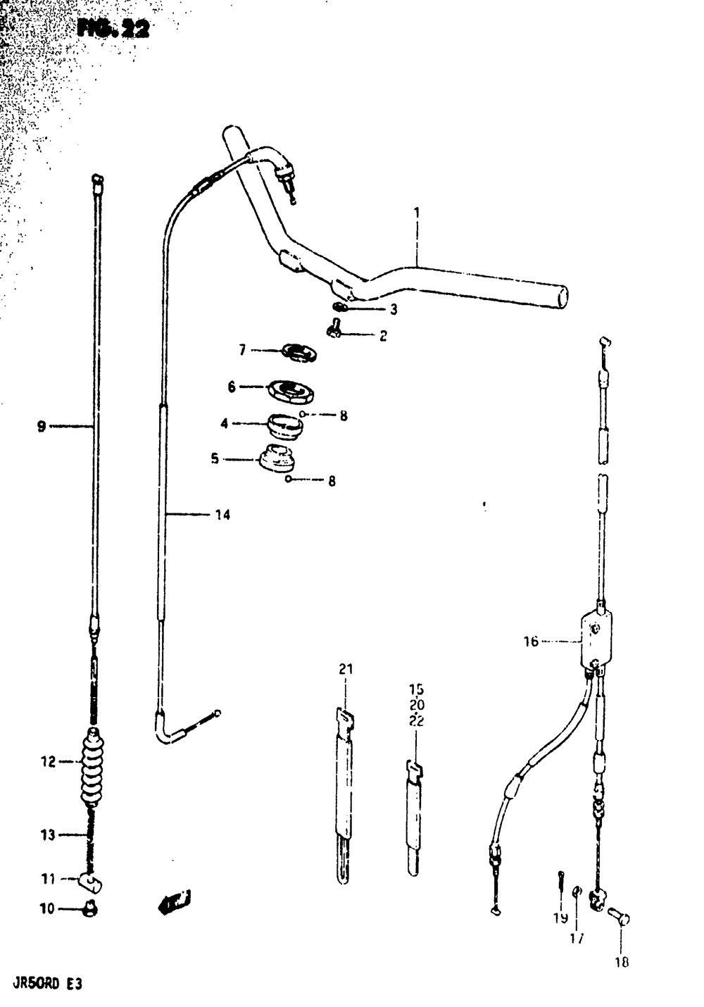 Handlebar - cable