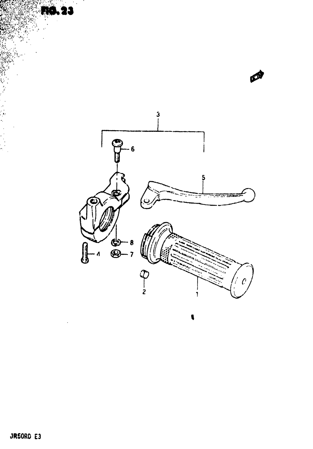 Right handle switch