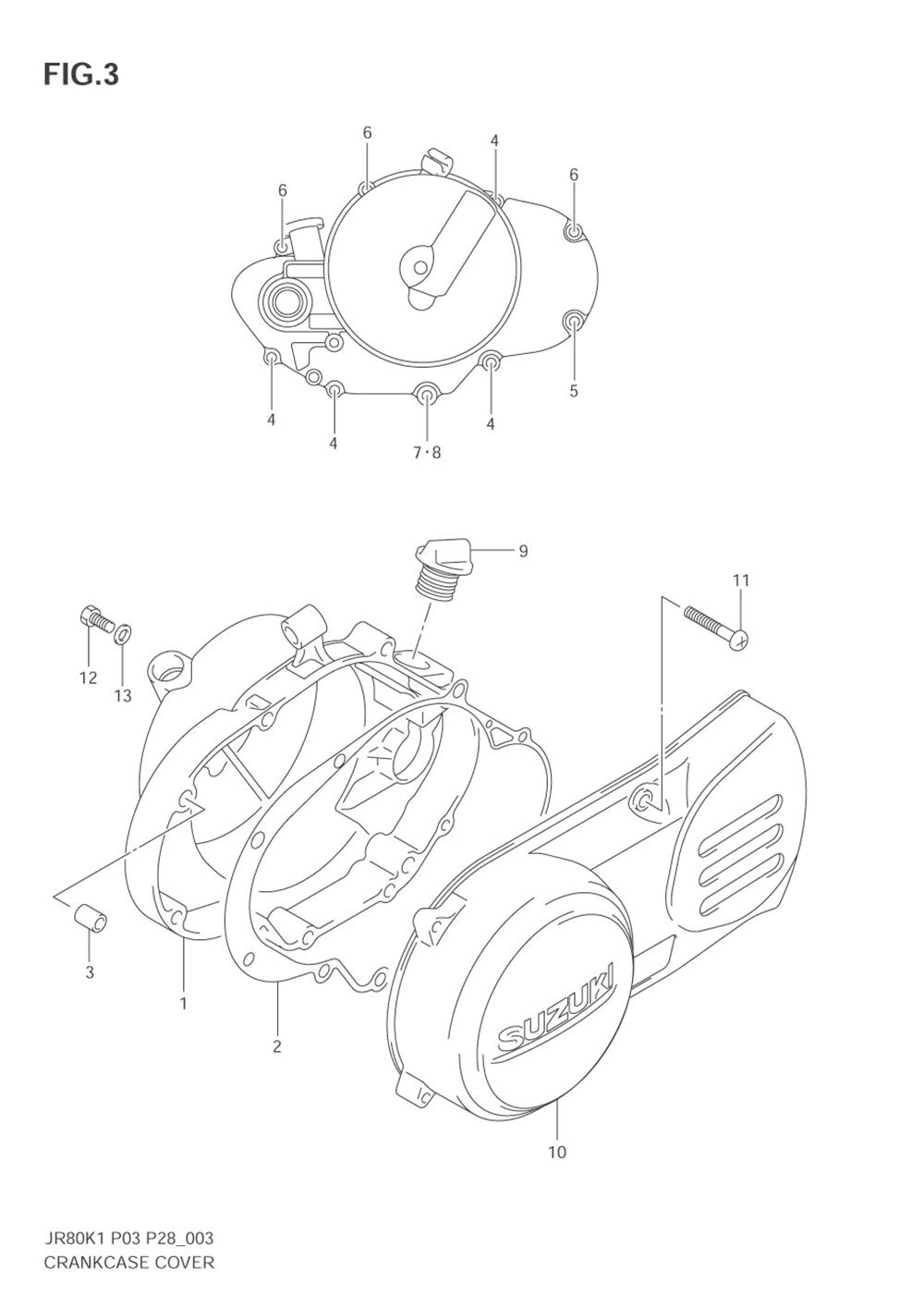 Crankcase cover