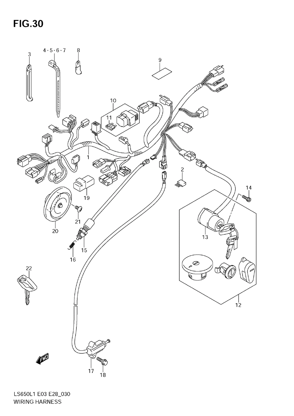 Wiring harness (ls650l1 e3)