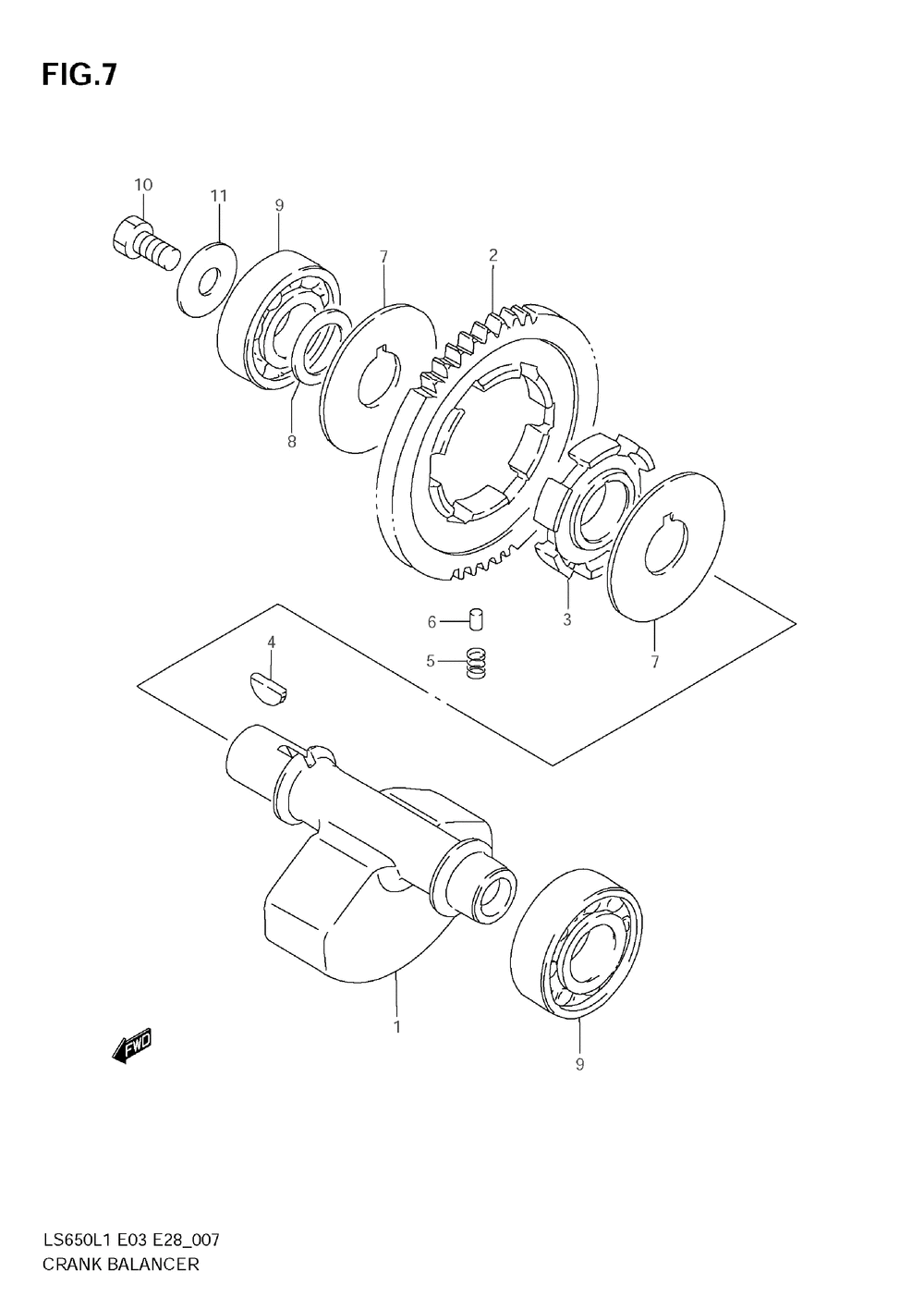 Crank balancer