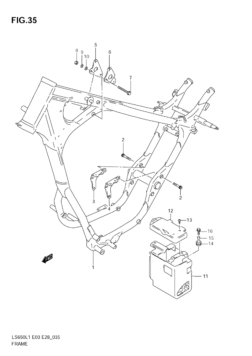 Frame (ls650l1 e28)