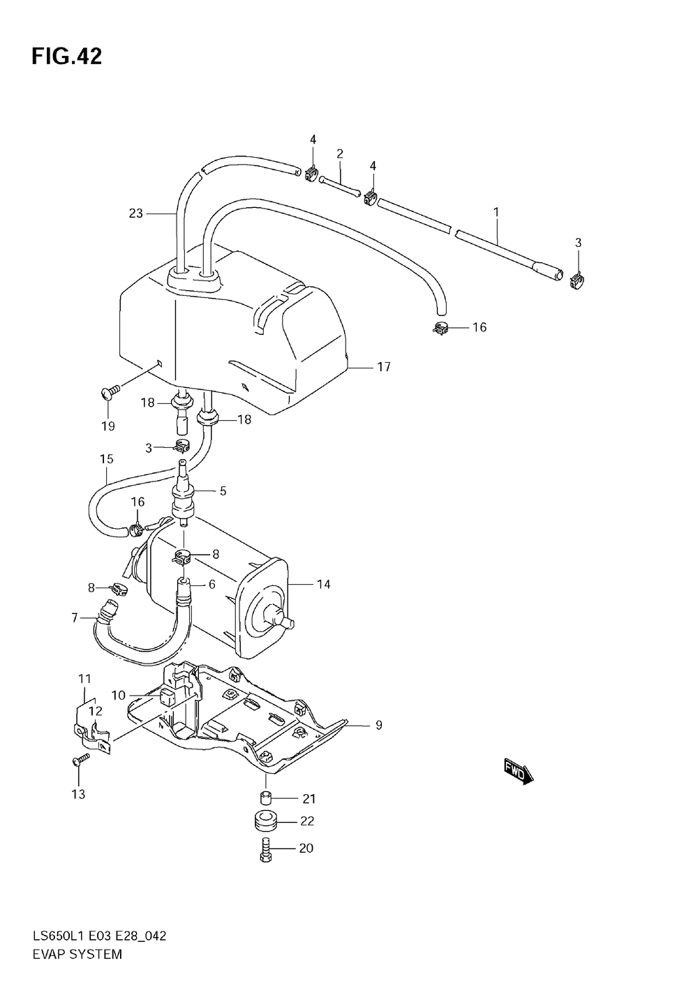 Evap system (ls650l1 e33)