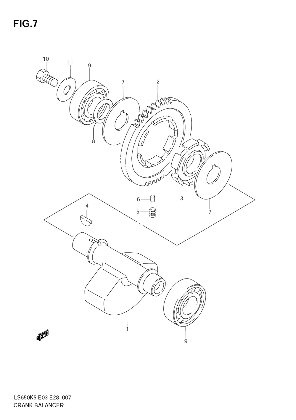 Crank balancer