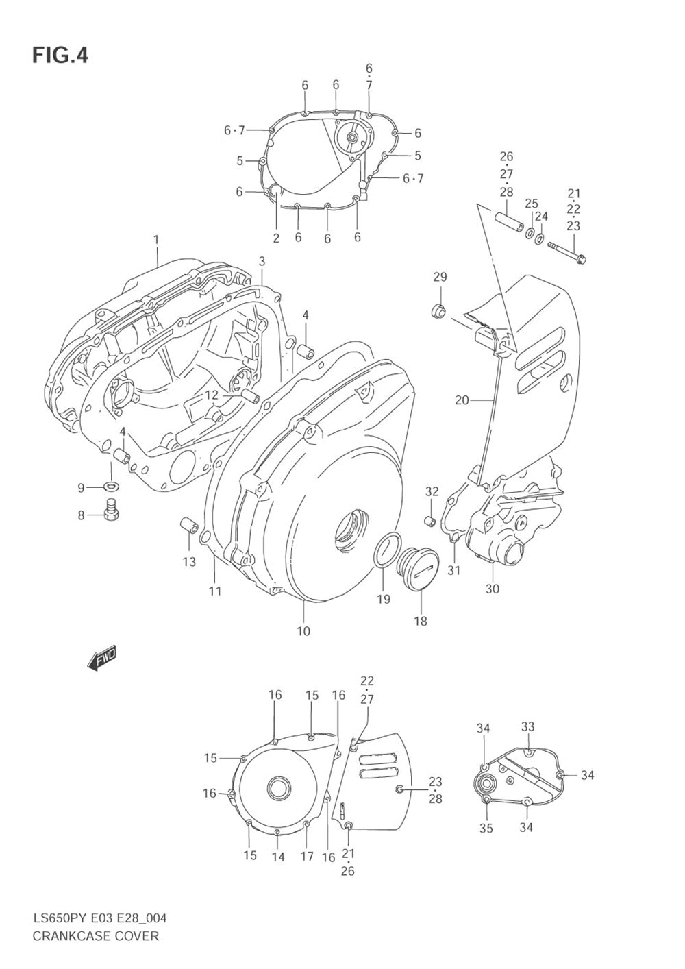 Crankcase cover