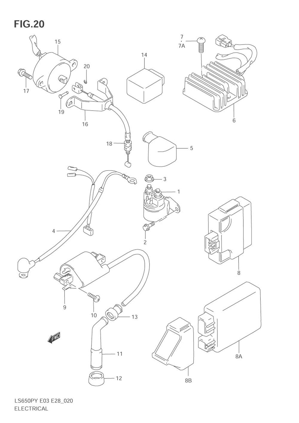 Electrical (model t_v_w_x_y_k1_k2_k3)