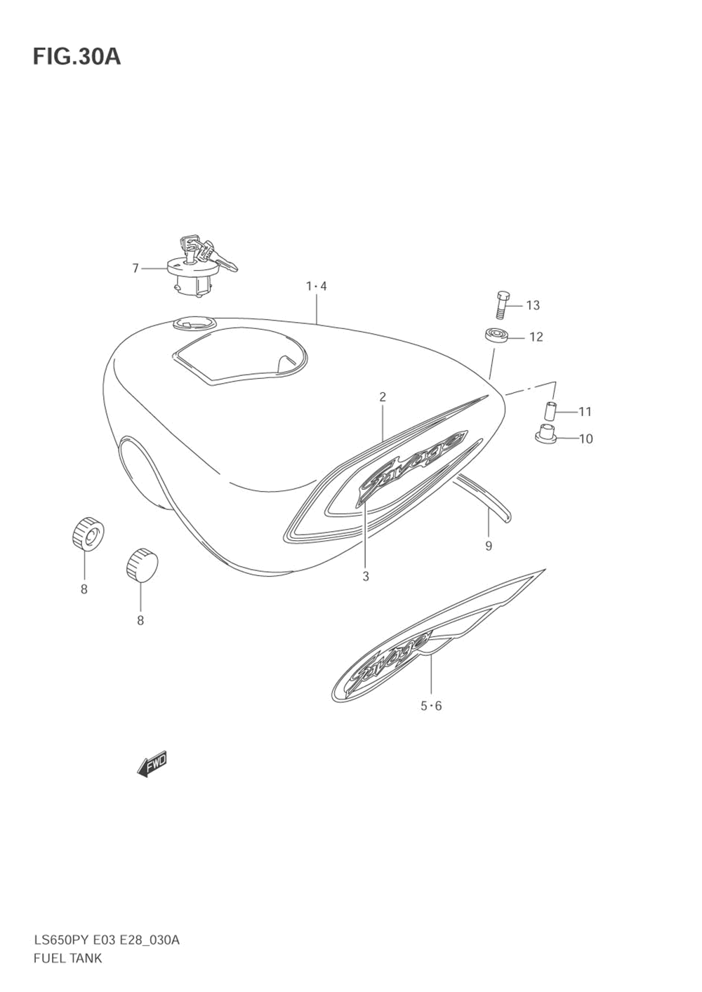 Fuel tank (model y_k1)