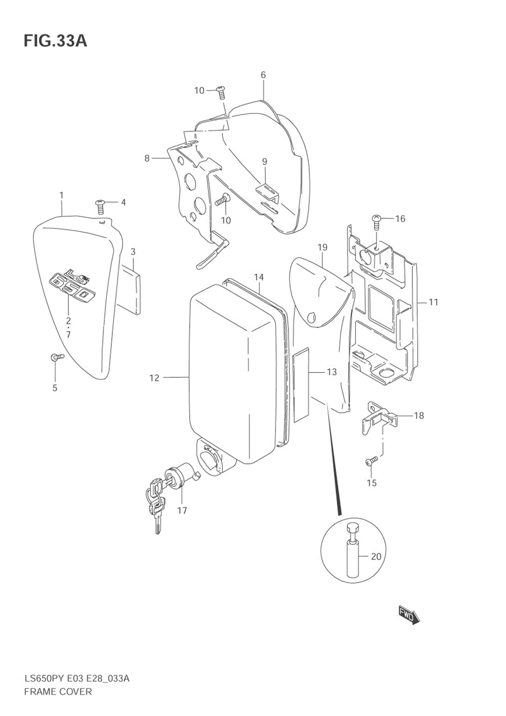 Frame cover (model w_x)