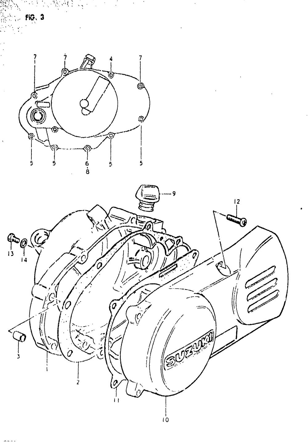 Crankcase cover