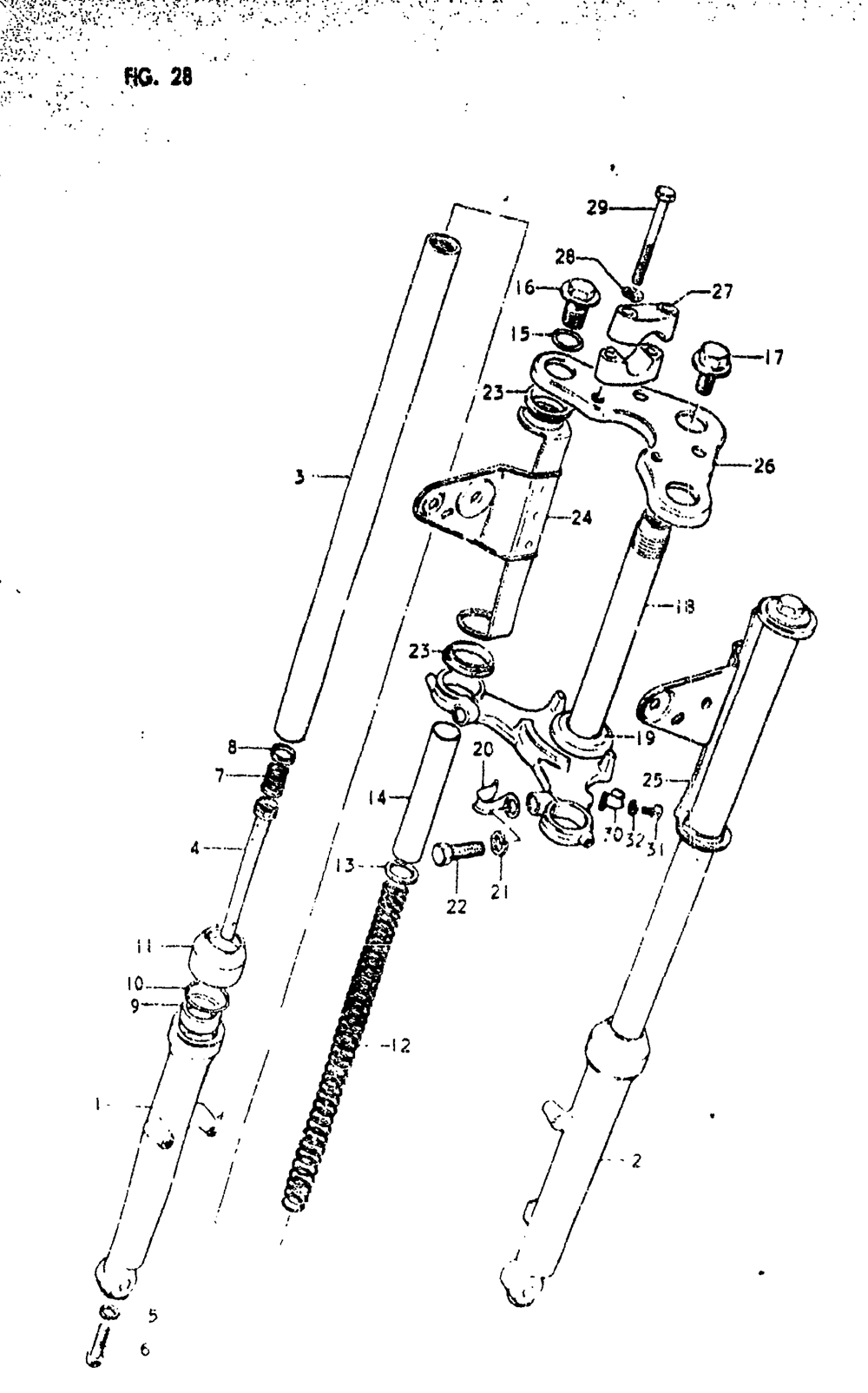 Front fork (or50n)