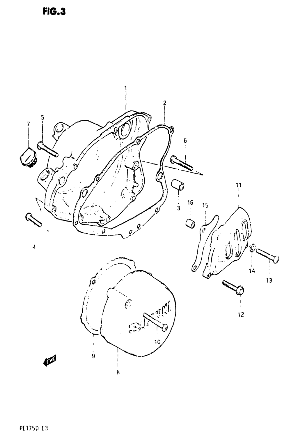 Crankcase cover