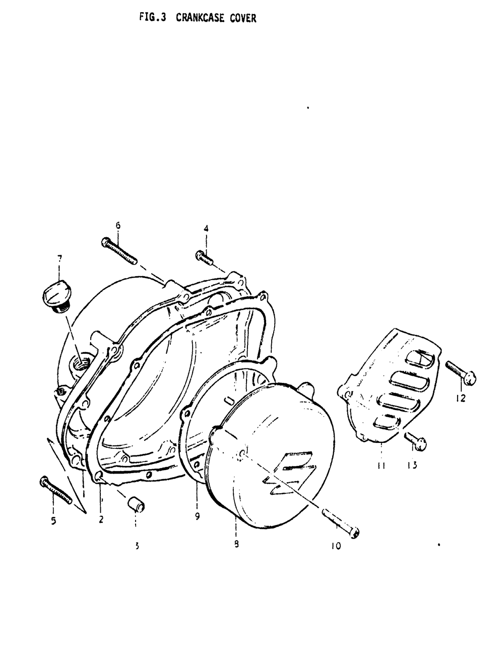 Crankcase cover