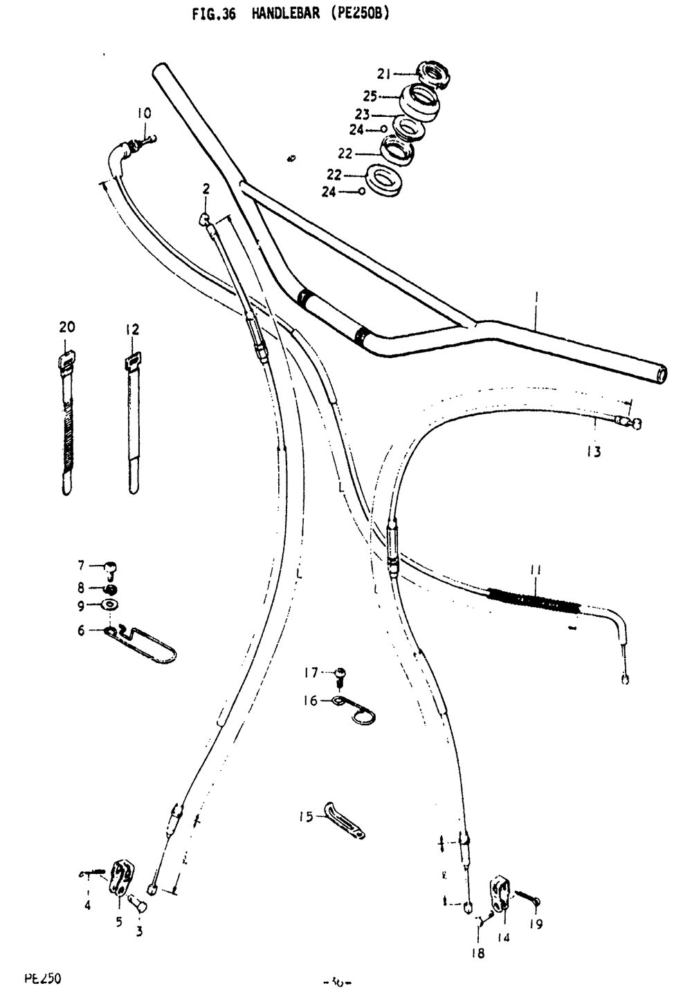 Handlebar (pe250b)