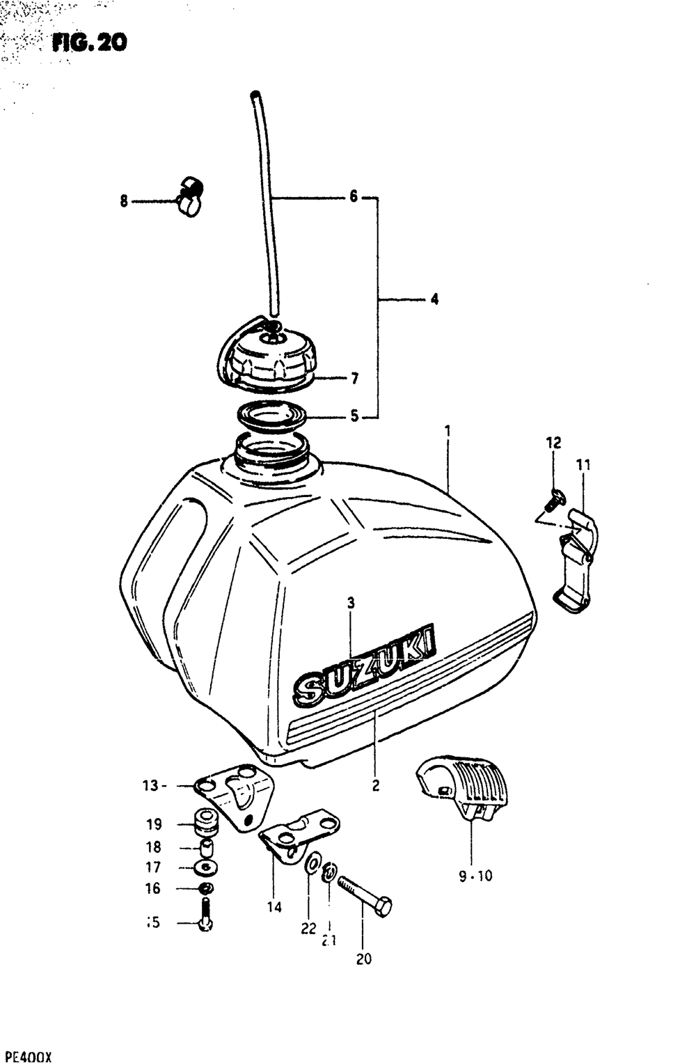 Fuel tank (pe400t)