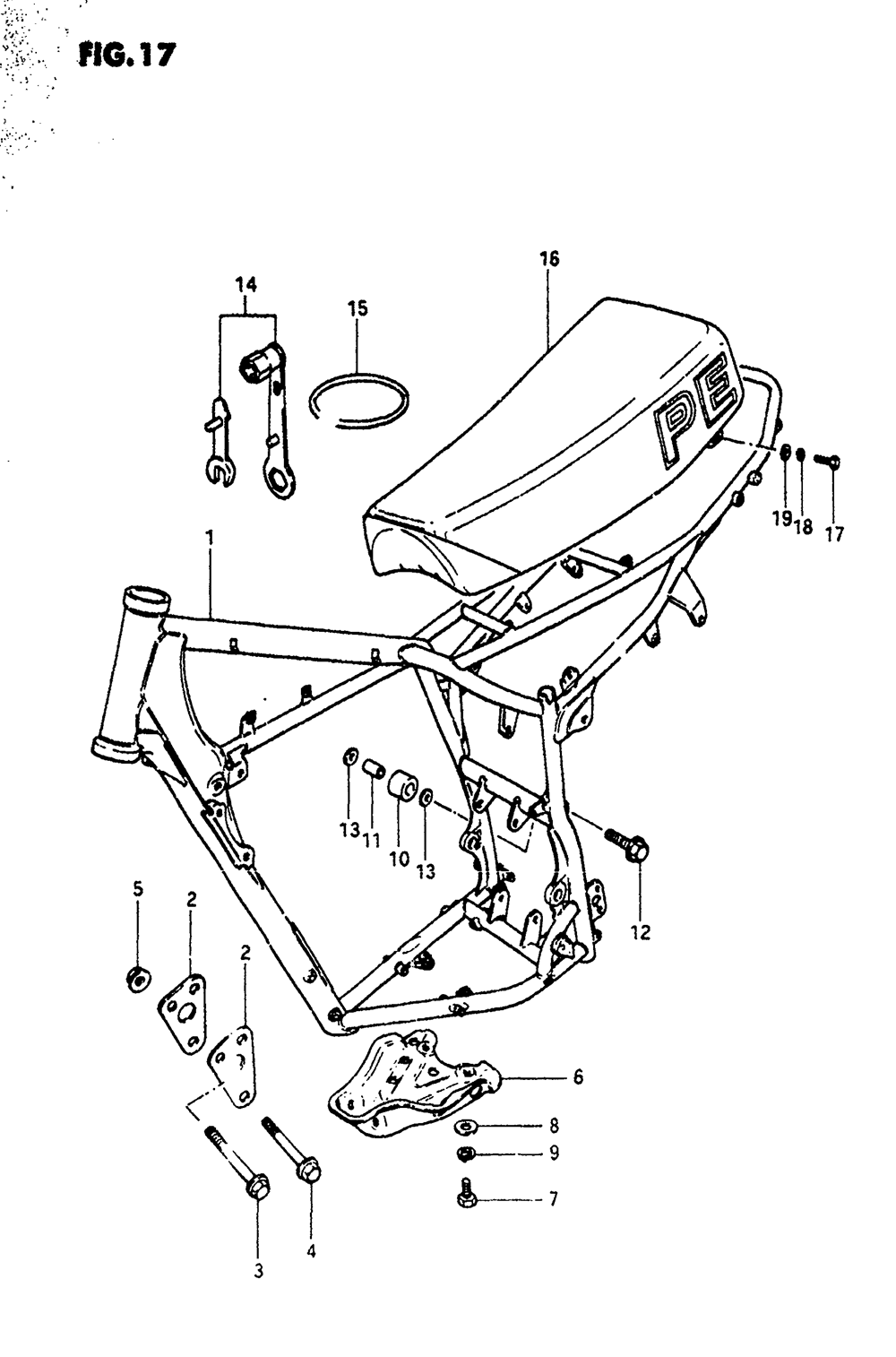 Frame - seat