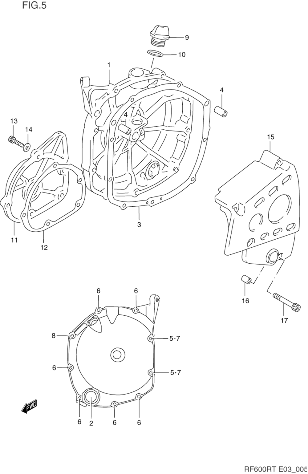 Crankcase cover