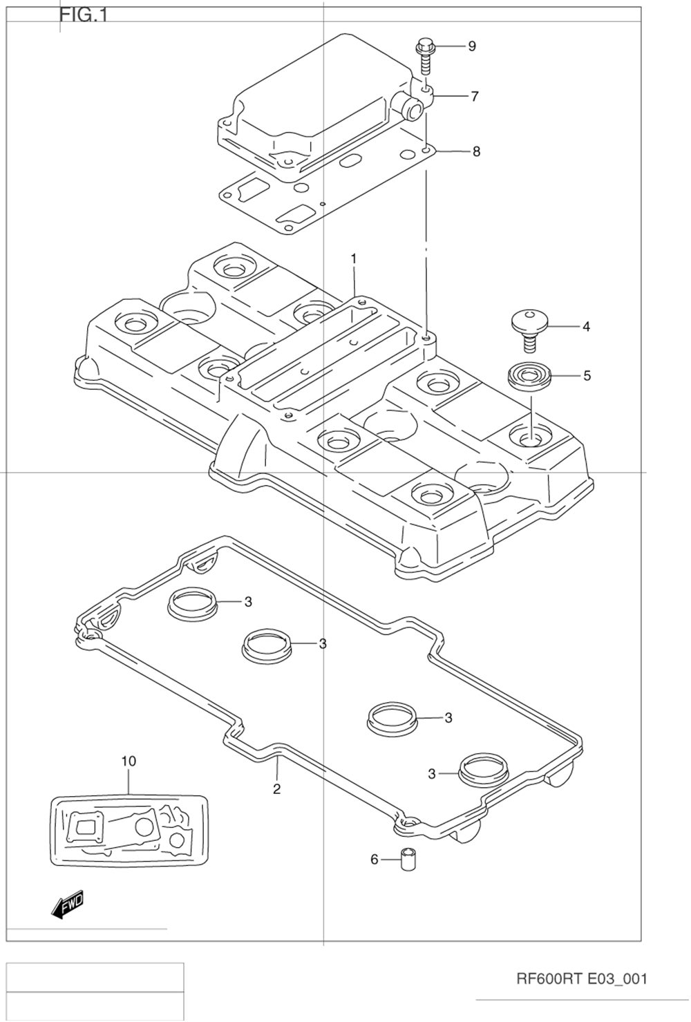 Cylinder head cover