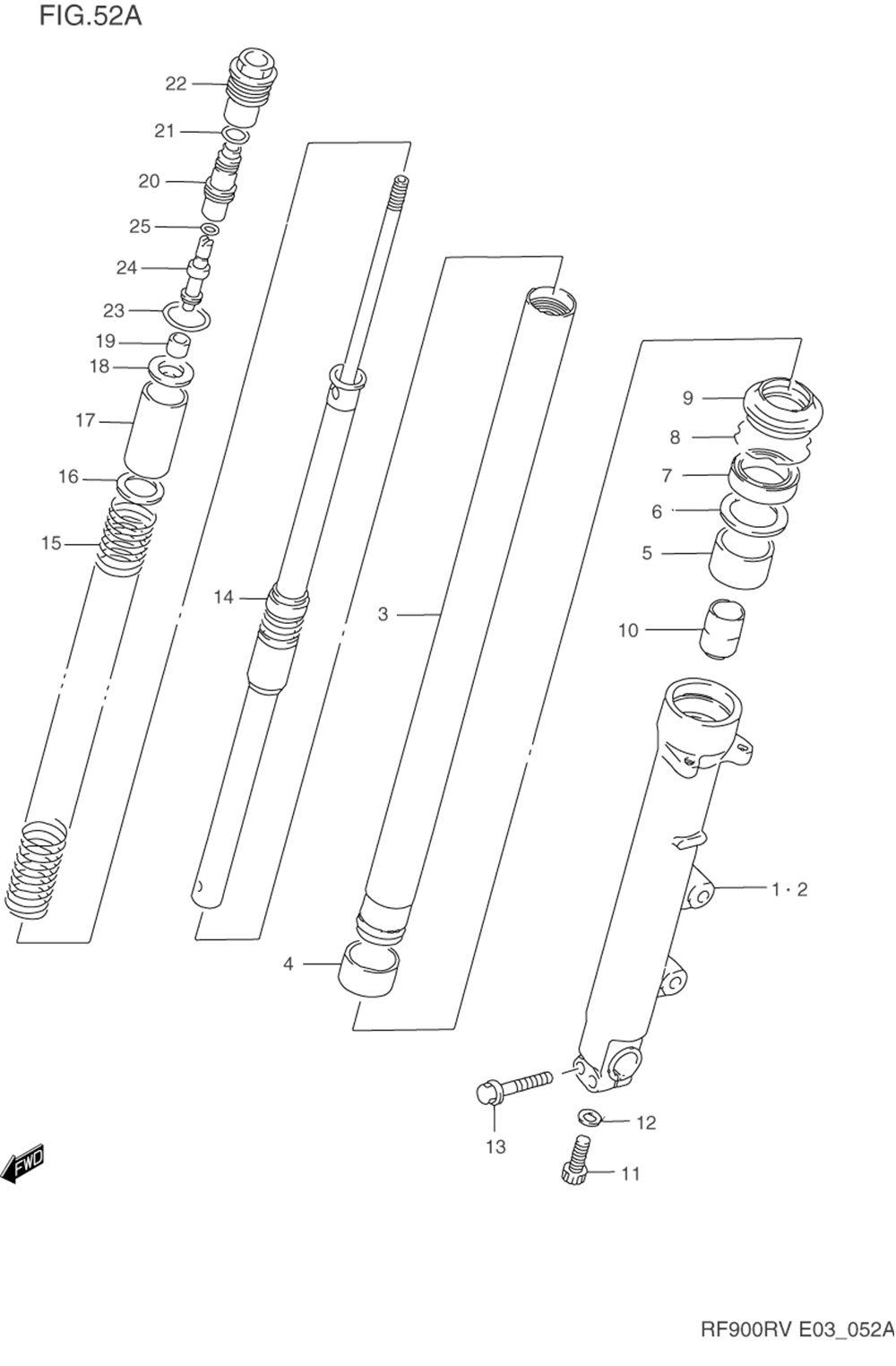 Front damper(model t_v)