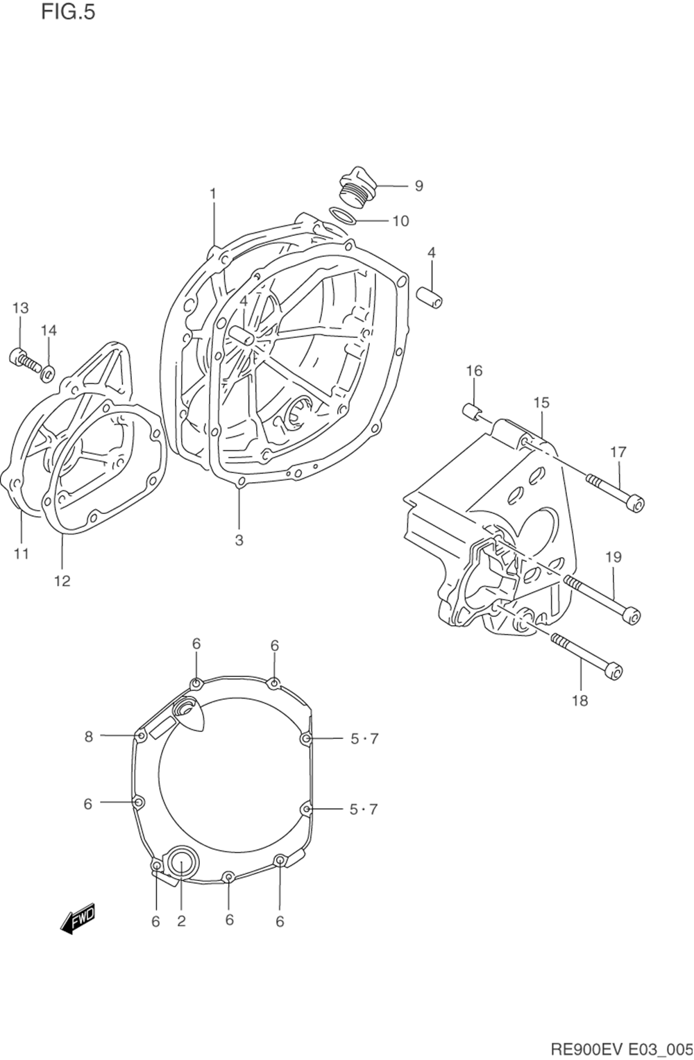 Crankcase cover