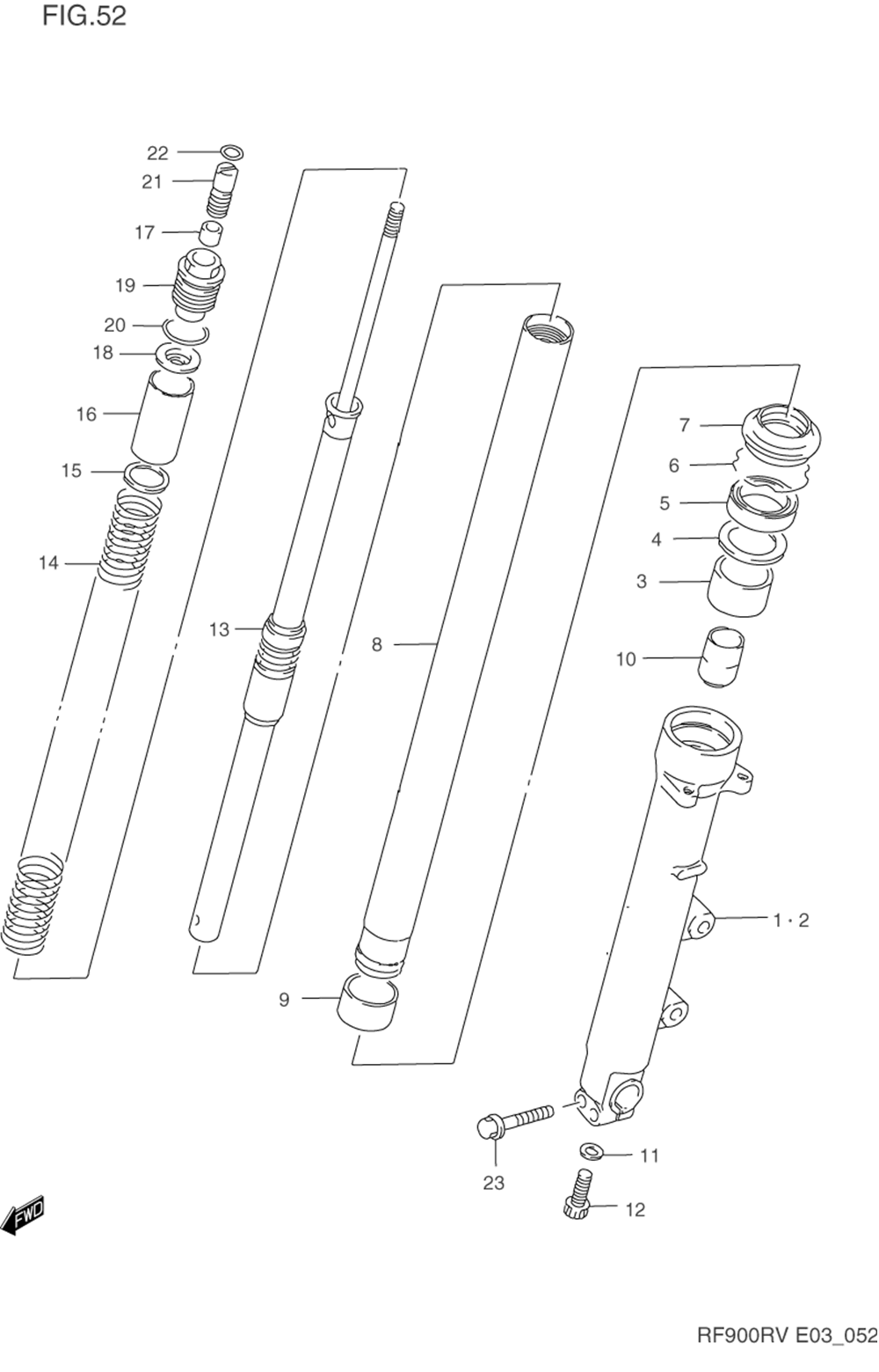 Front damper(model r_s)