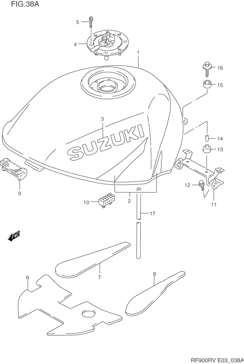 Fuel tank (model t)