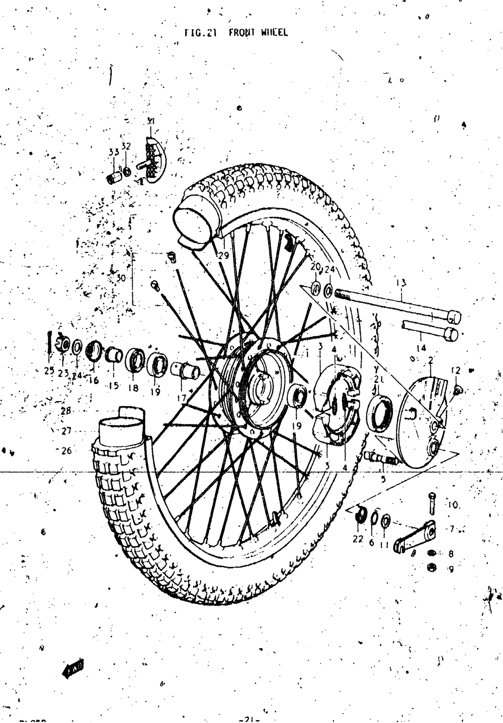 Front wheel