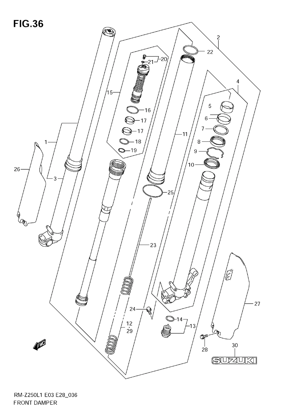 Front damper