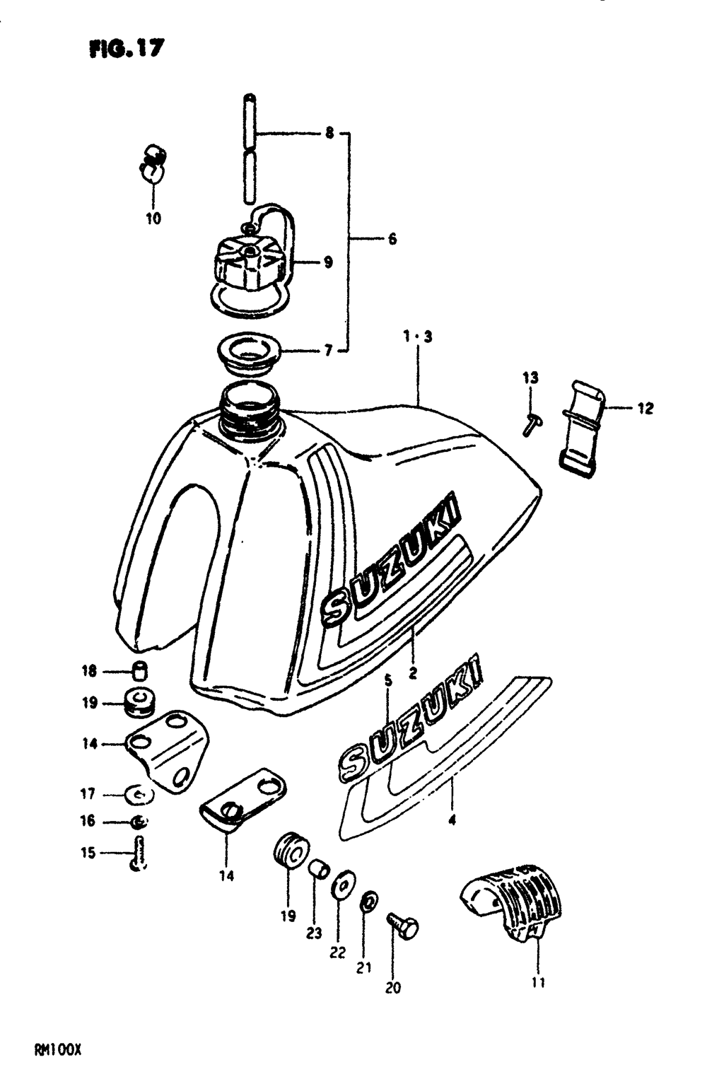 Fuel tank (rm100n