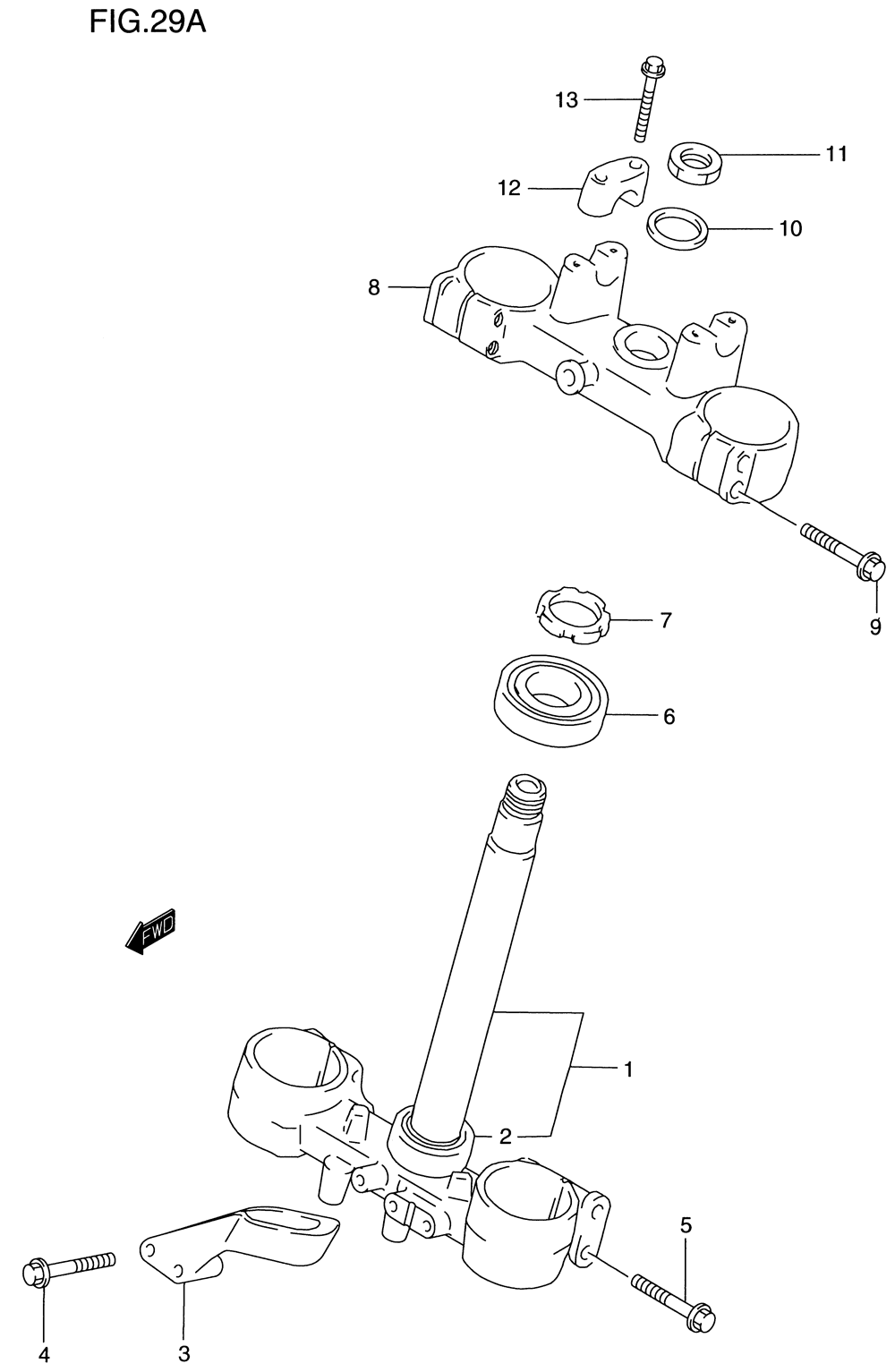 Steering stem (model x_y)