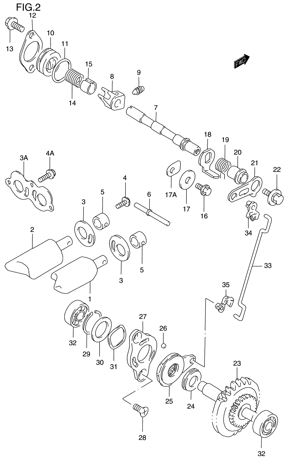 Exhaust valve (model t_v_w_x)