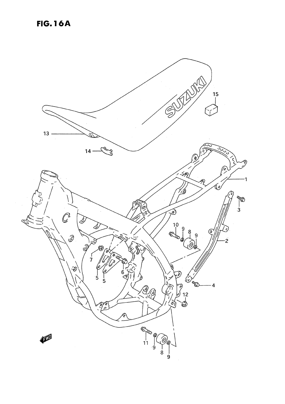 Frame - seat (model r_s)