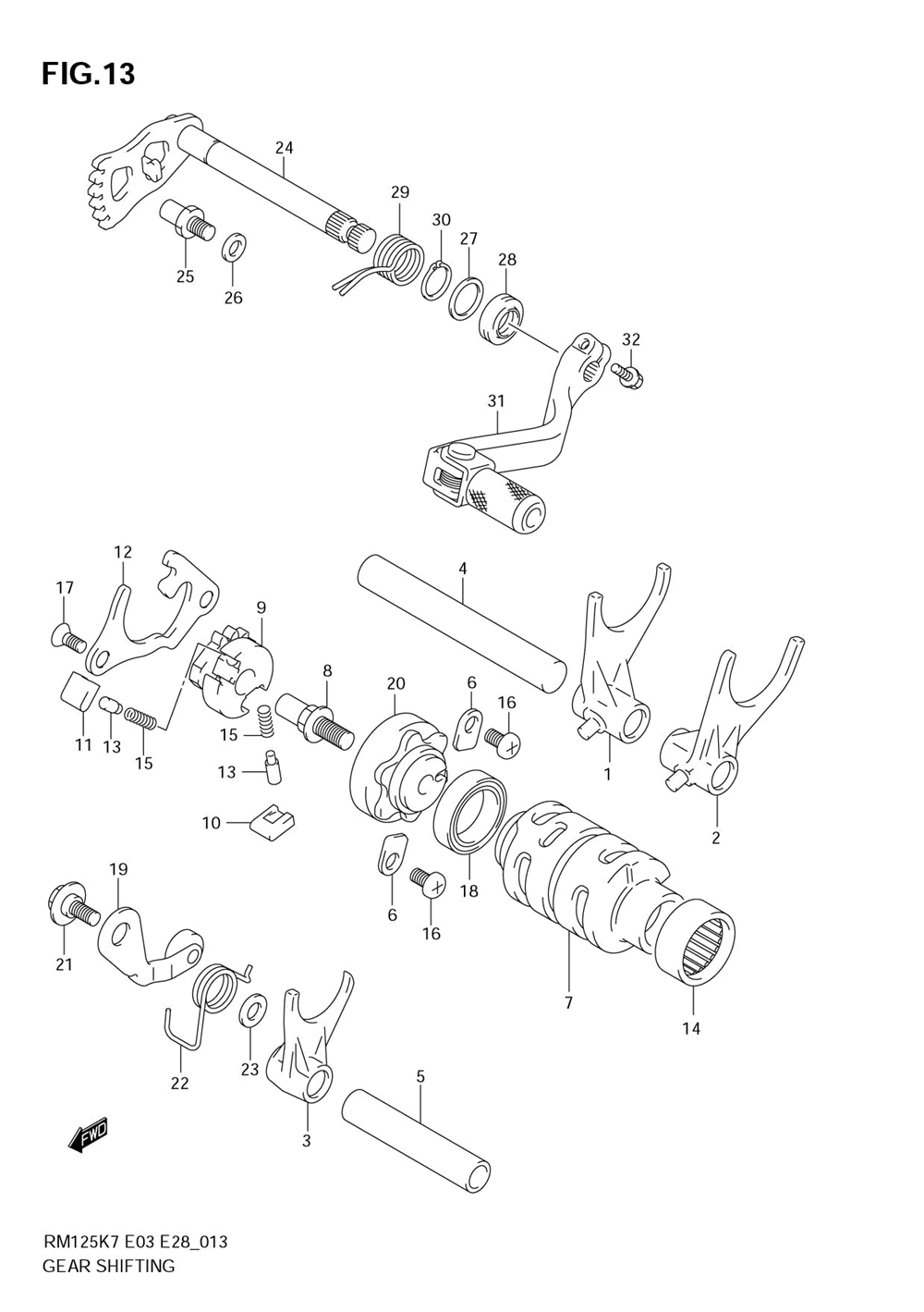 Gear shifting