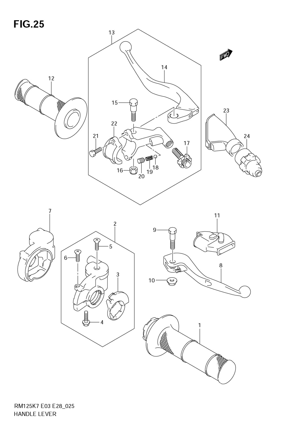 Handle lever