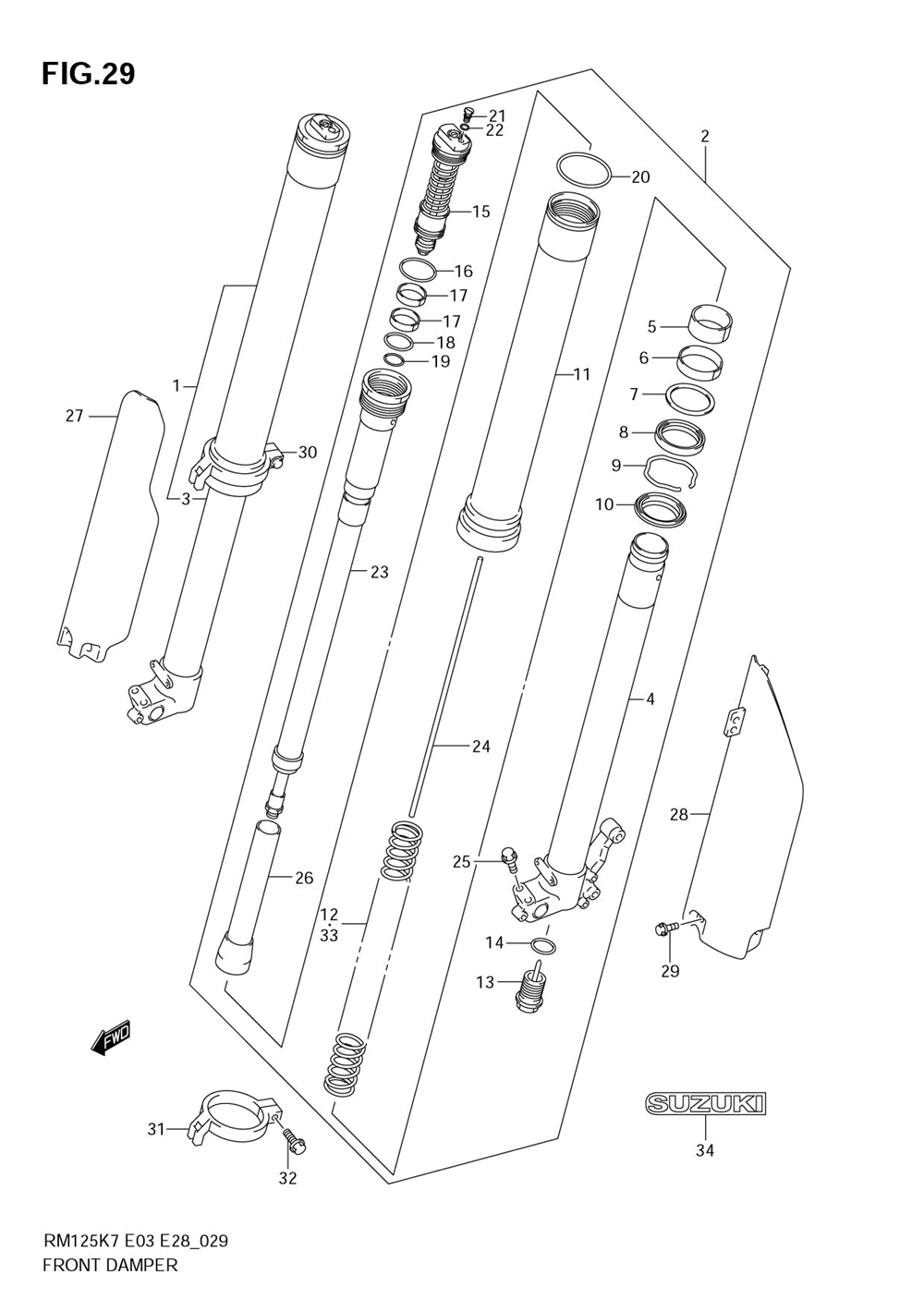 Front damper