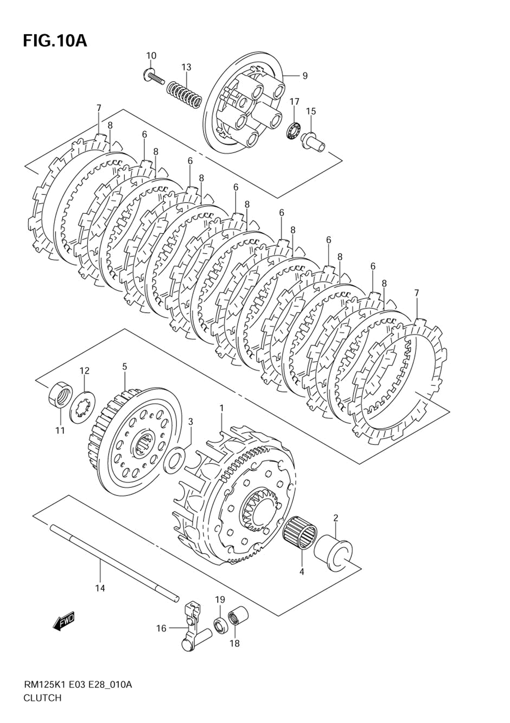 Clutch (model k2_k3_k4_k5_k6)