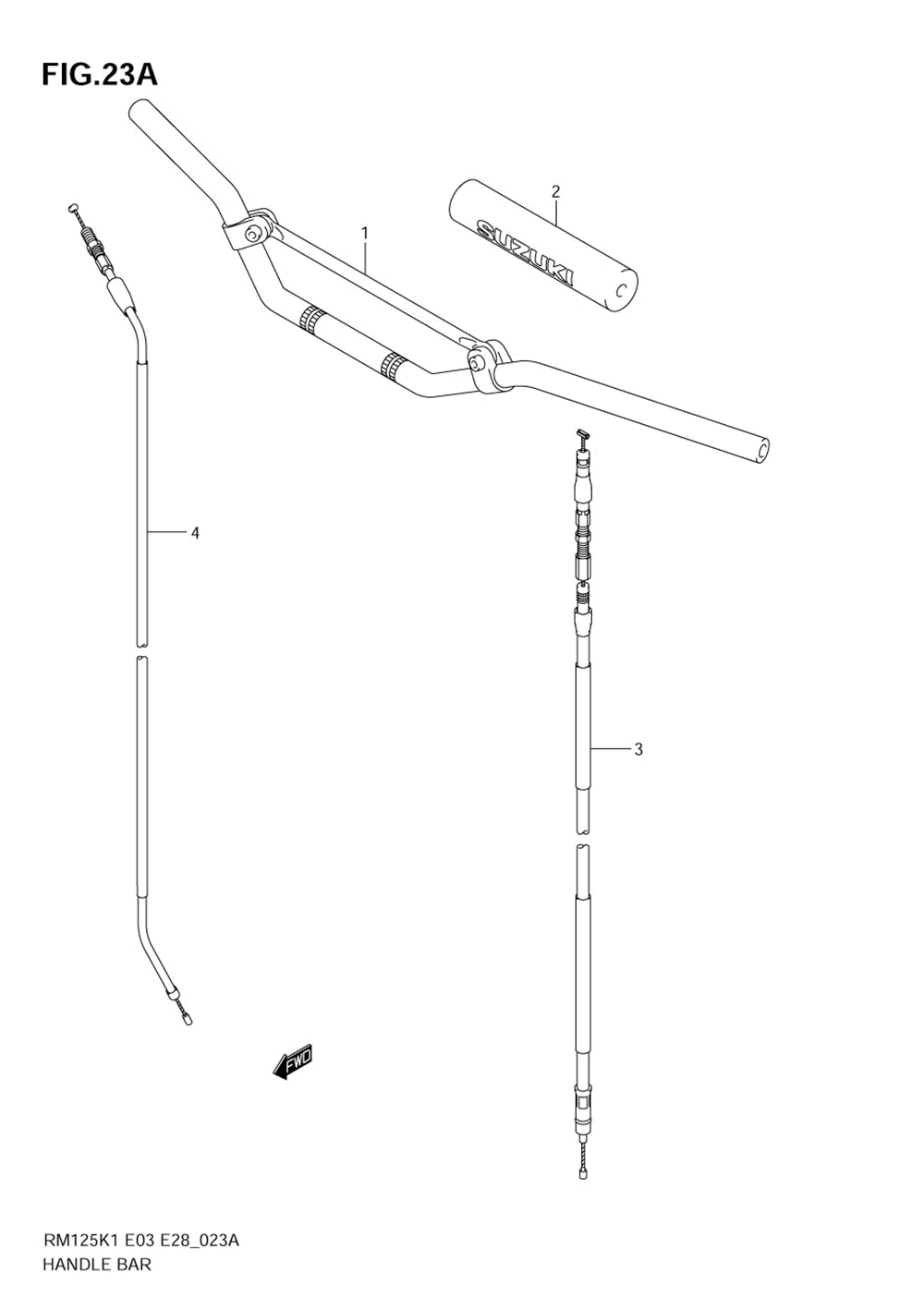 Handlebar (model k5)