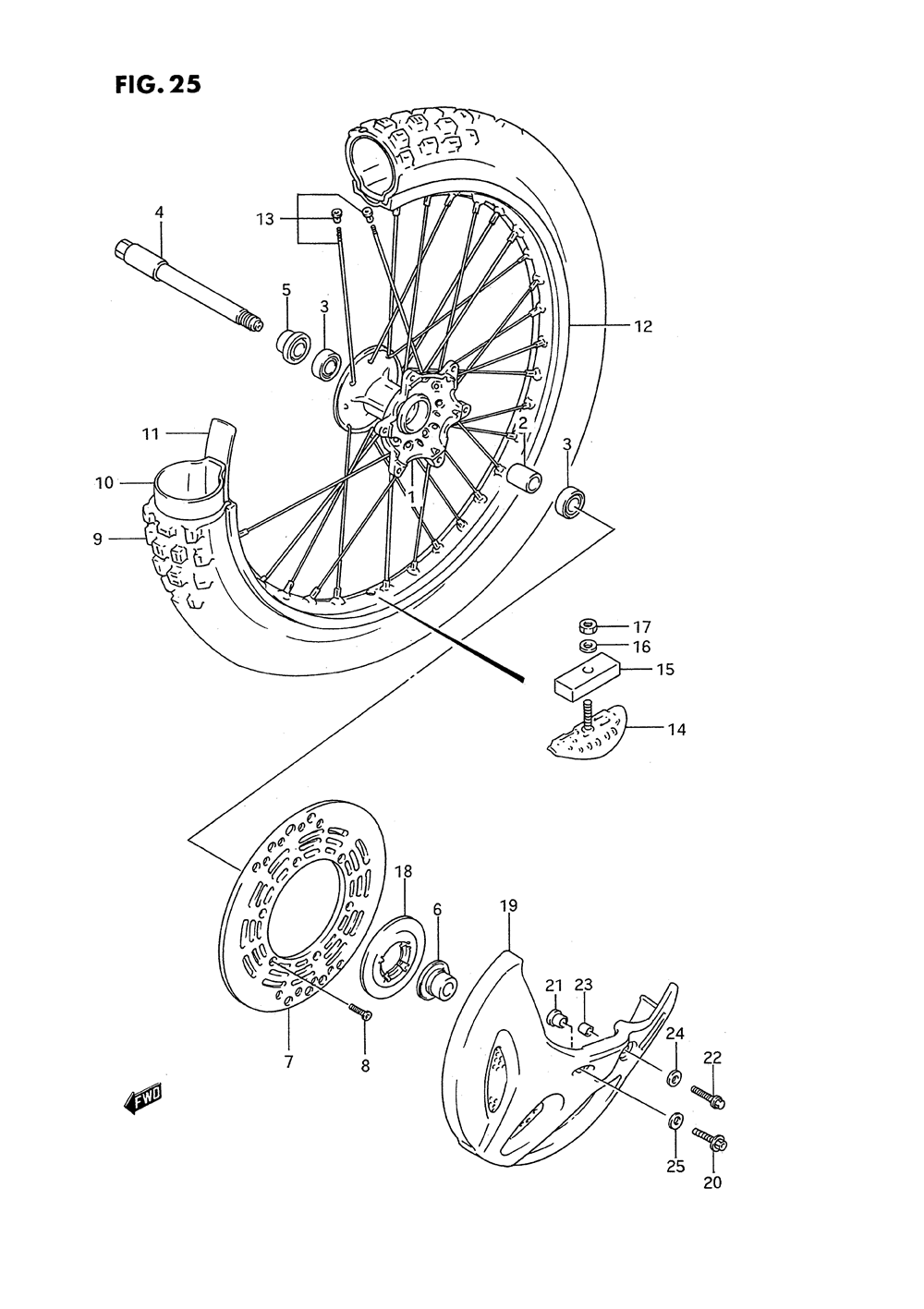 Front wheel