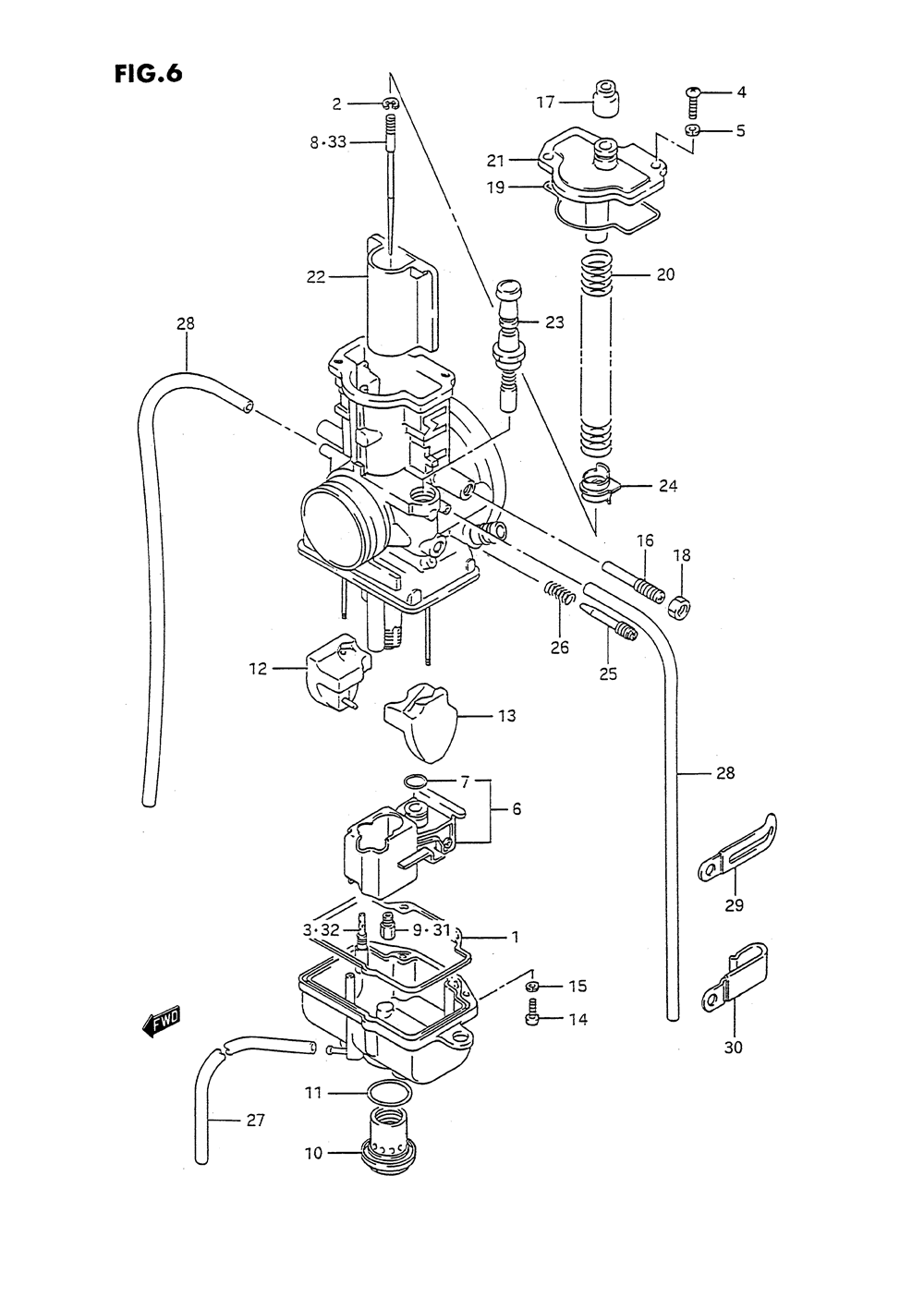 Carburetor (model n_p)