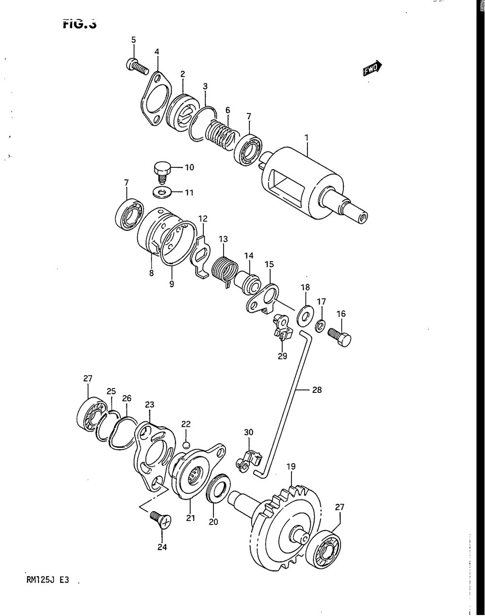 Exhaust valve (model g)