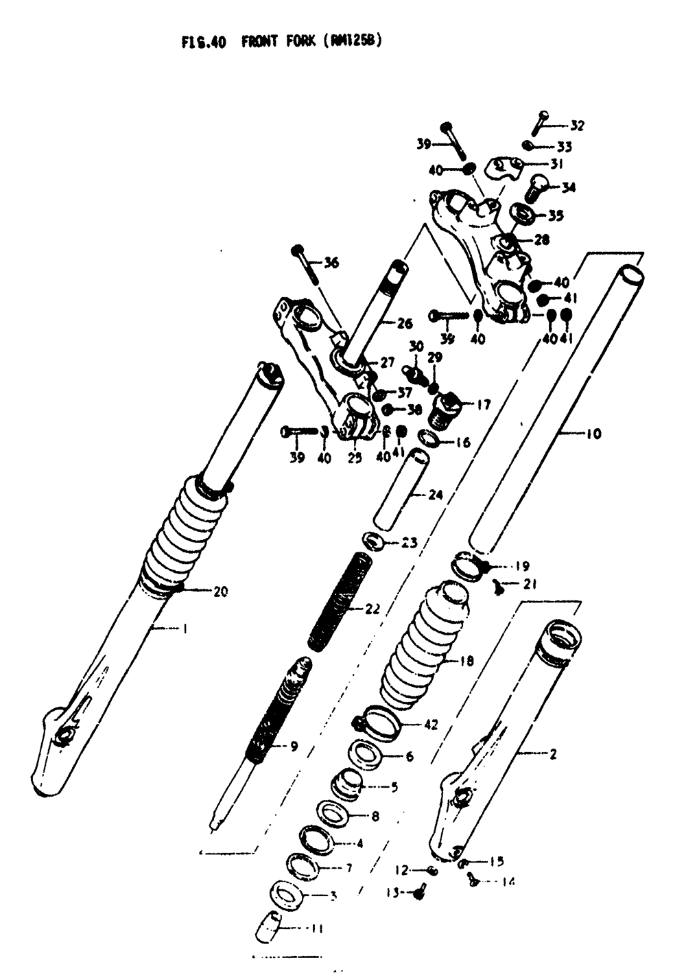 Front fork (rm1258)