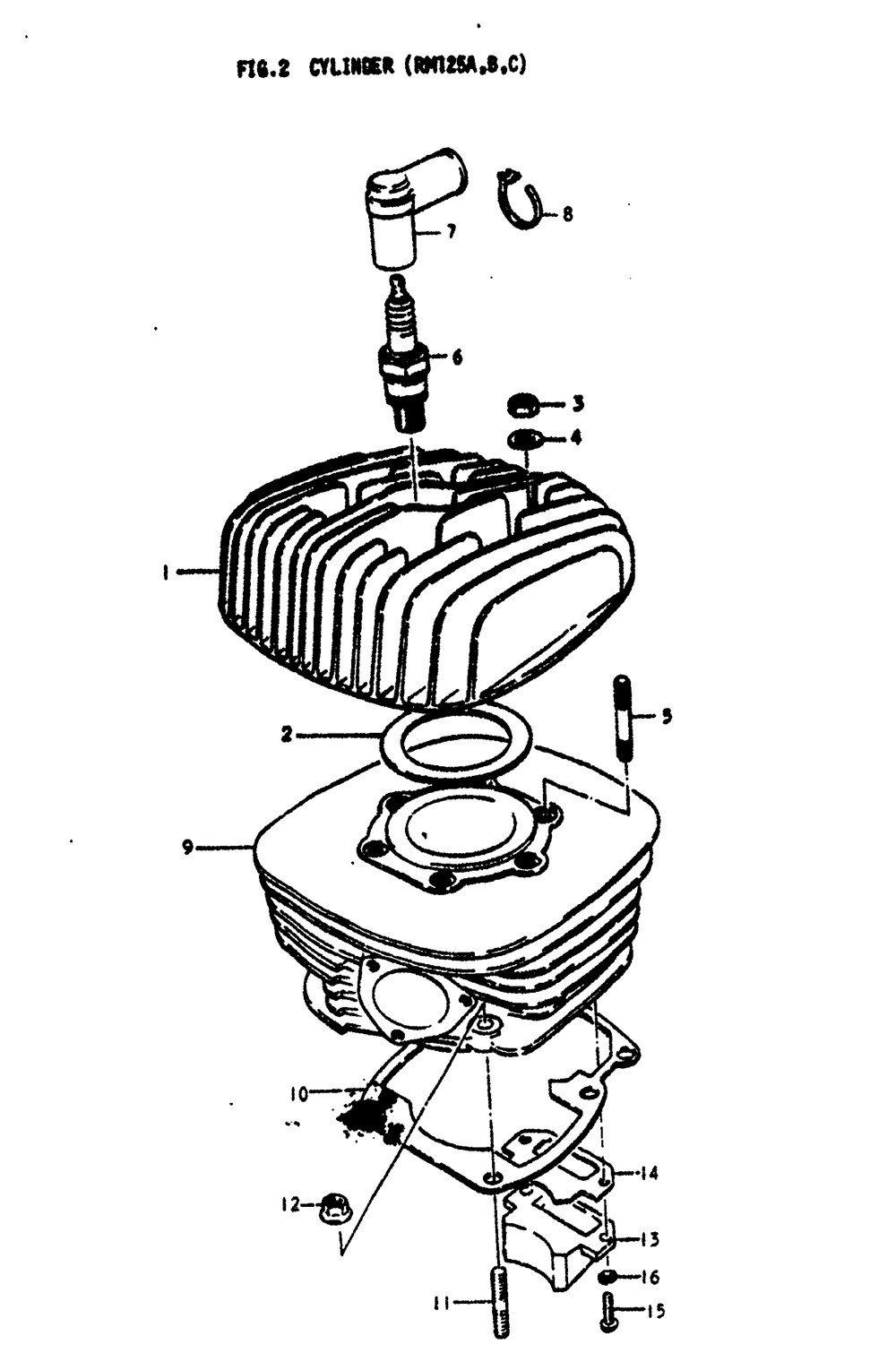 Cylinder (rm125a