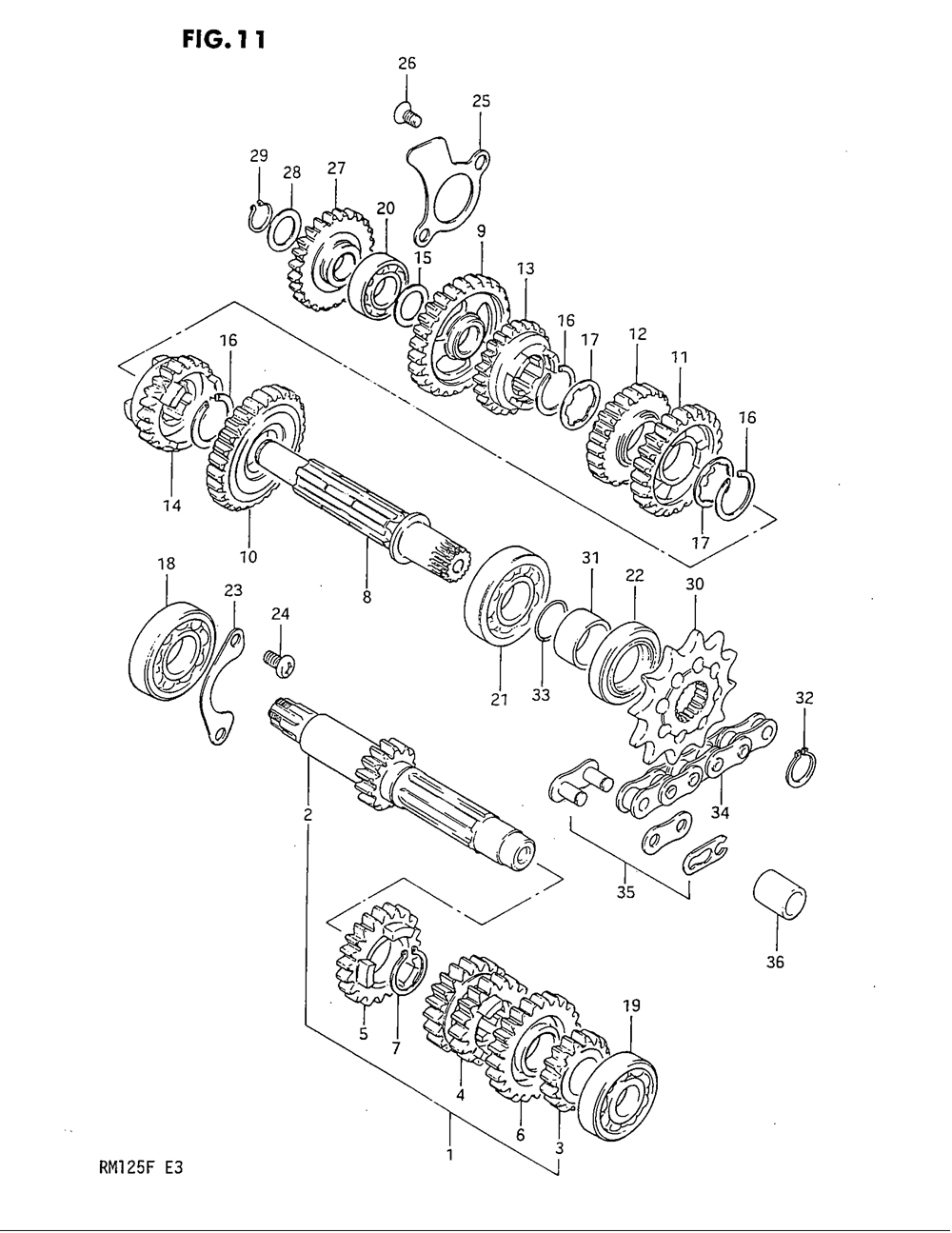 Transmission (model e)