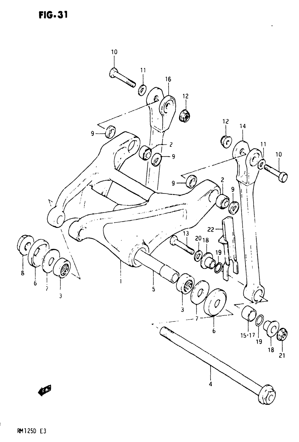 Cushion lever