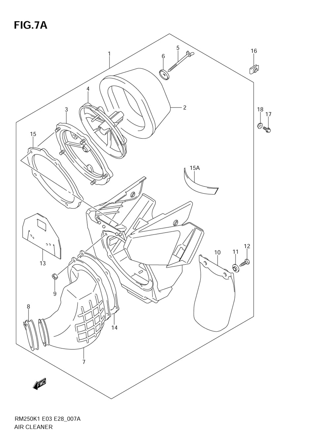 Air cleaner (model k3_k4_k5)